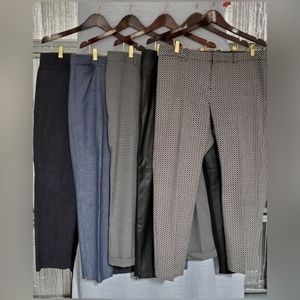 Lot of 5 Women's Size 14 Office Work Pants